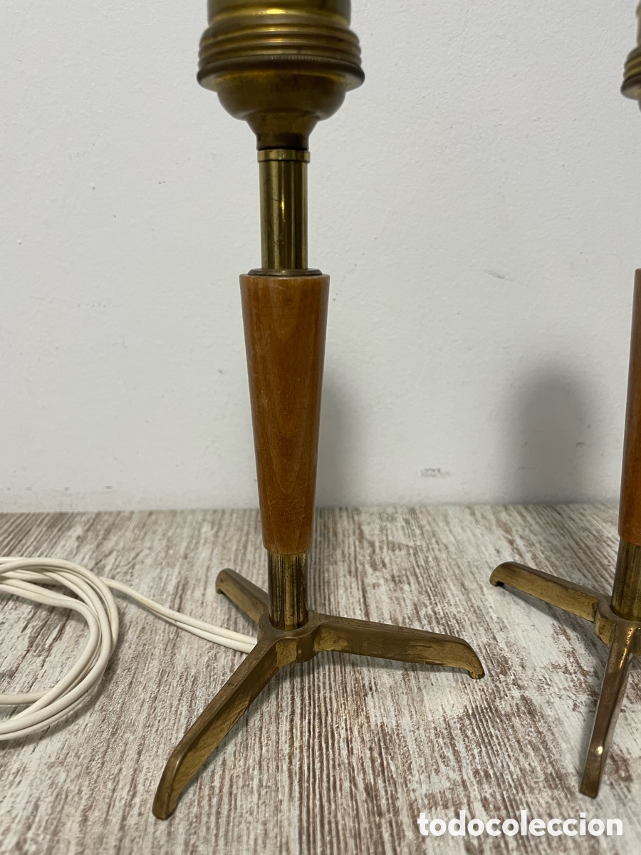 Vintage: L&Aacute;MPARAS MESA ESTILO N&Oacute;RDICO - Foto 12