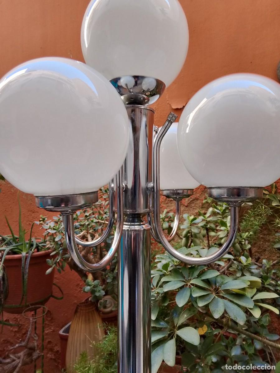 Vintage: lampara de pie 5 luces- - Foto 3