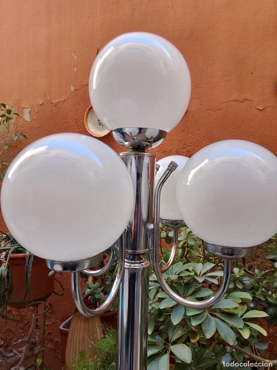 Vintage: lampara de pie 5 luces- - Foto 4