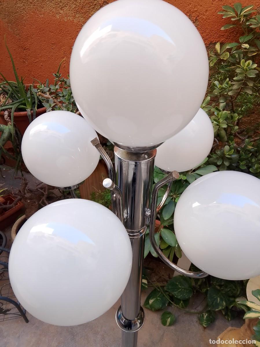 Vintage: lampara de pie 5 luces- - Foto 5