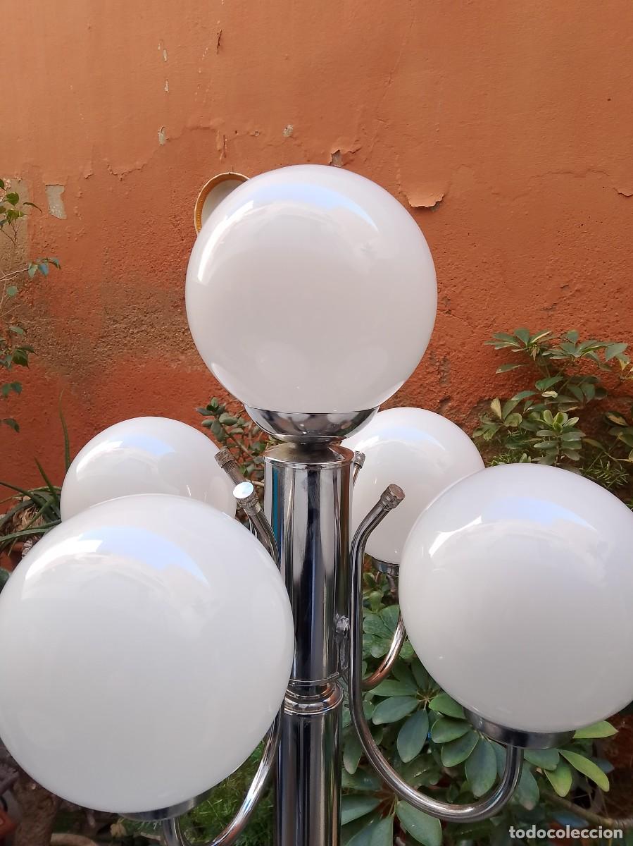 Vintage: lampara de pie 5 luces- - Foto 6