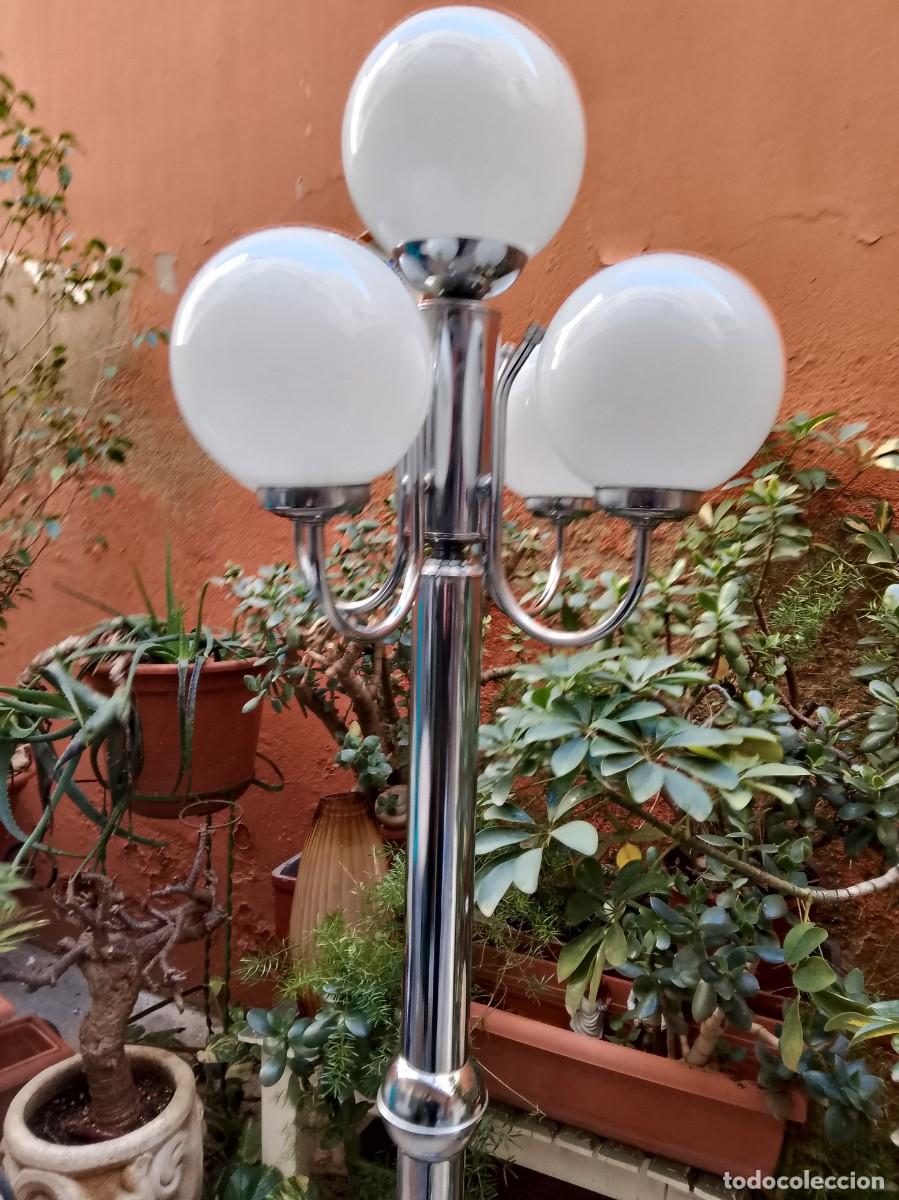 Vintage: lampara de pie 5 luces- - Foto 7