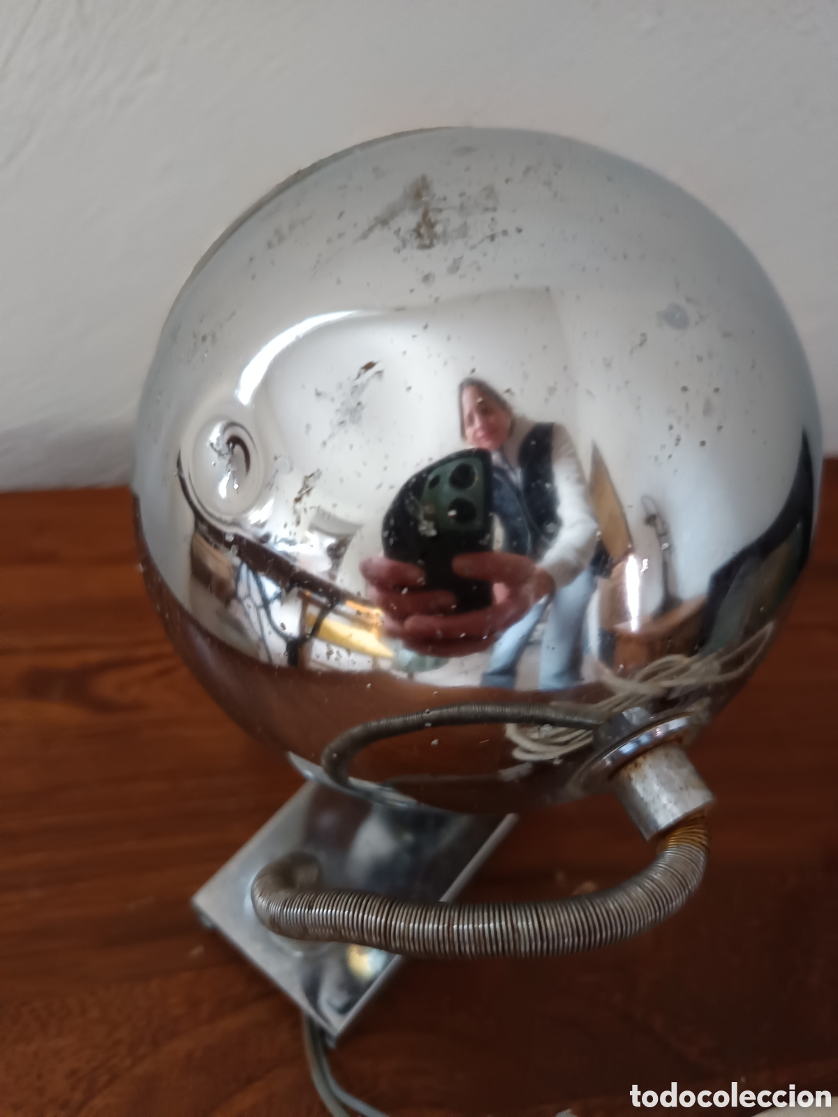 Vintage: Lampara metal aplique vintage - Foto 3