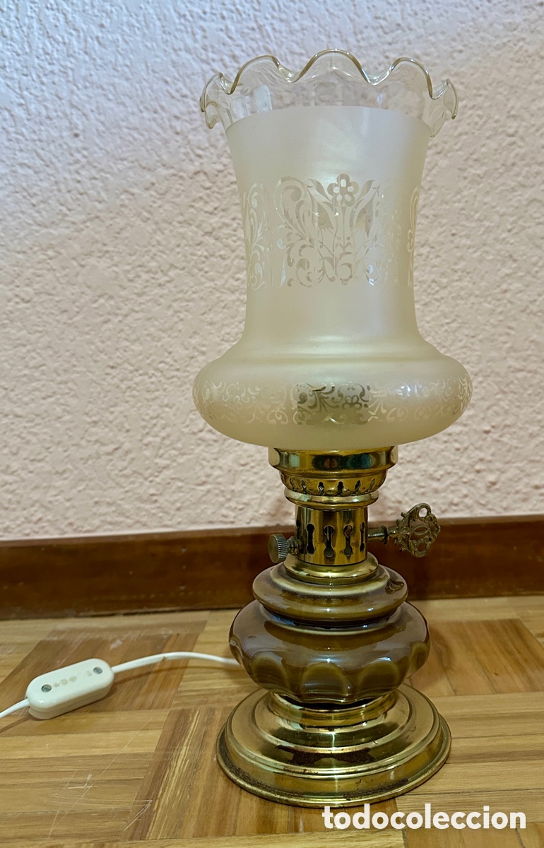 Vintage: L&aacute;mpara de mesa vintage - Foto 3