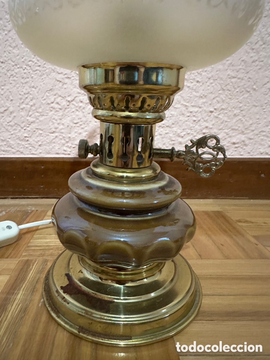 Vintage: L&aacute;mpara de mesa vintage - Foto 4
