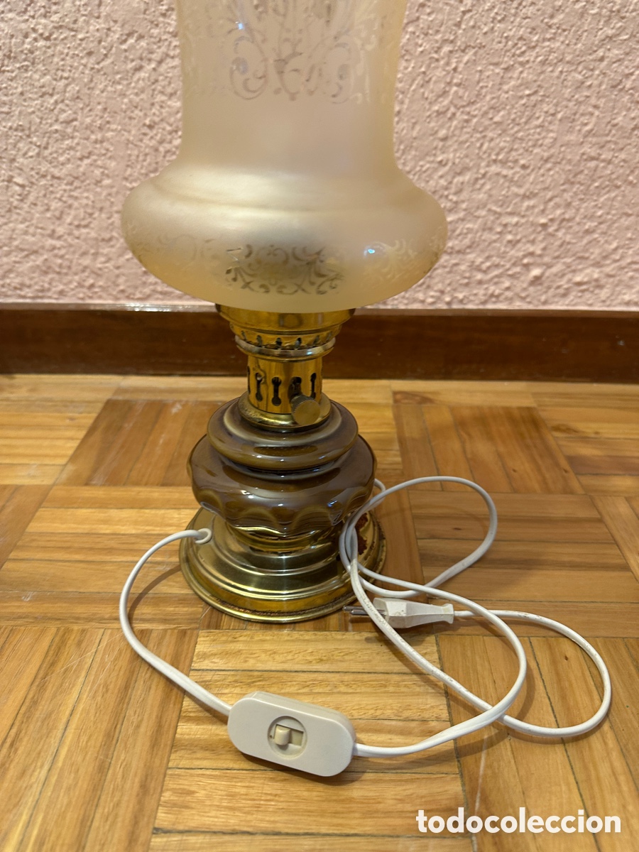Vintage: L&aacute;mpara de mesa vintage - Foto 8