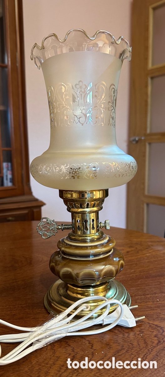 Vintage: L&aacute;mpara de mesa vintage - Foto 10