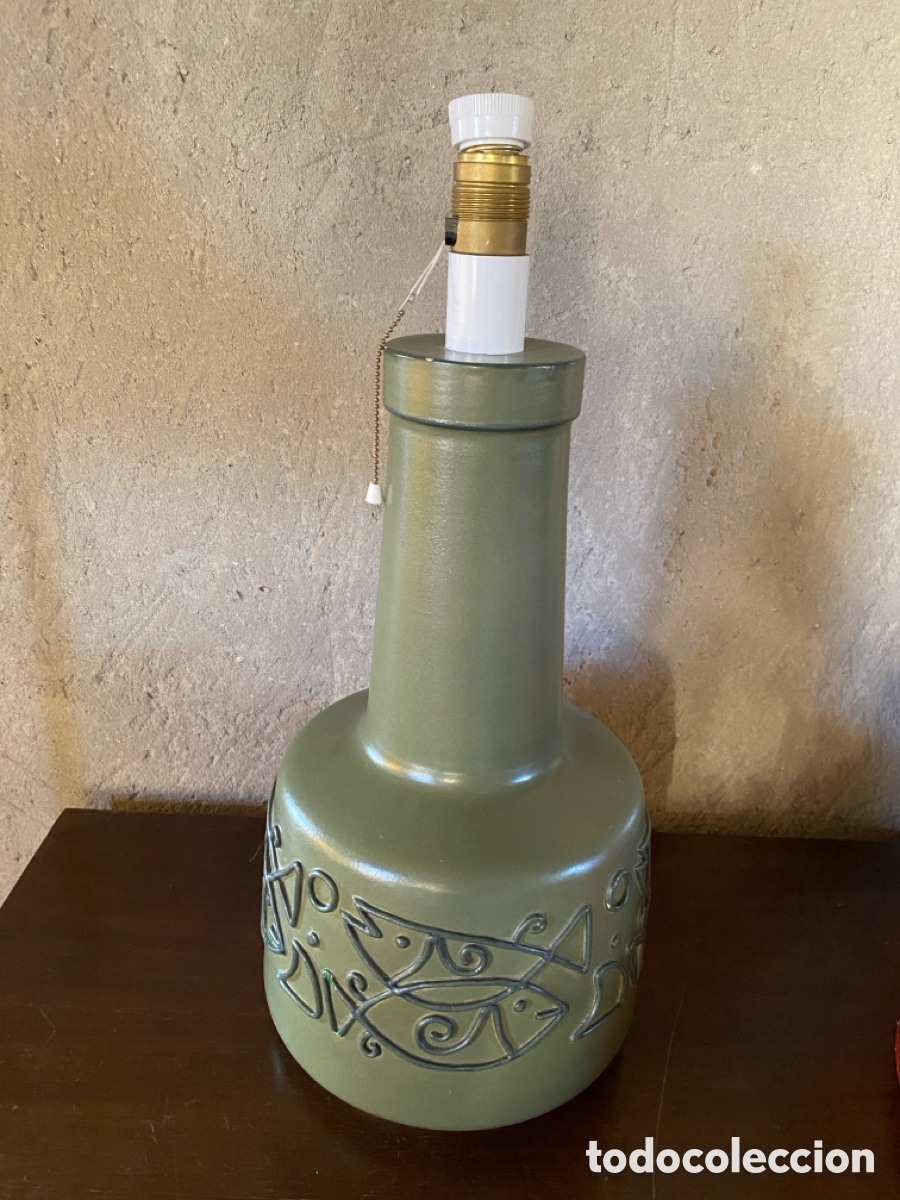 Vintage: L&aacute;mpara cer&aacute;mica Cases, Manises - Foto 5