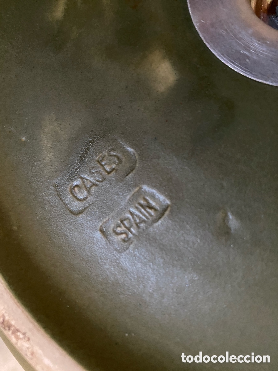 Vintage: L&aacute;mpara cer&aacute;mica Cases, Manises - Foto 8