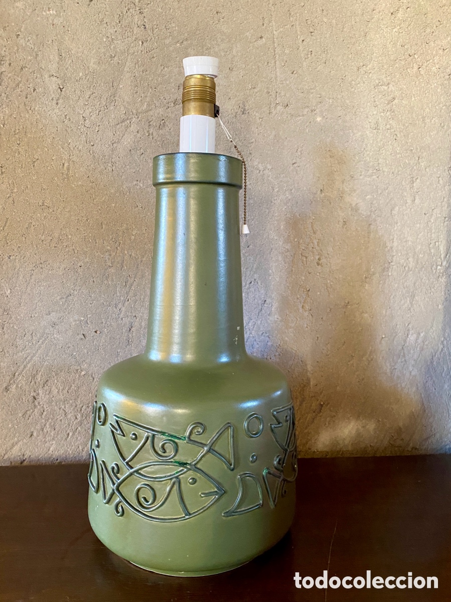 Vintage: L&aacute;mpara cer&aacute;mica Cases, Manises - Foto 1