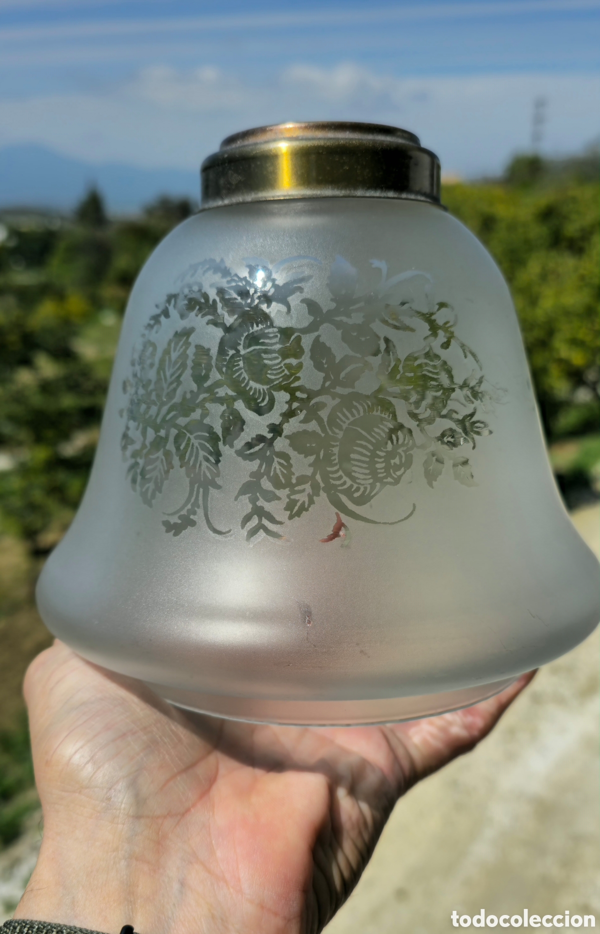 Vintage: Aplique lampara victoriana - Foto 5