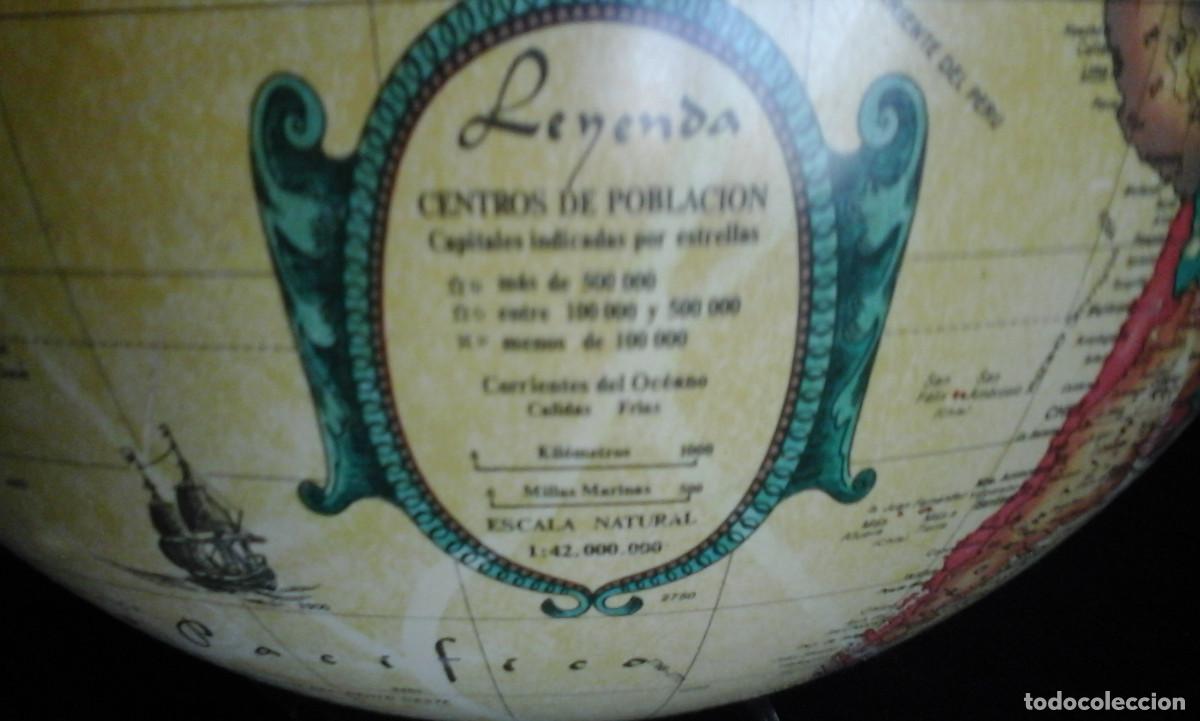 Vintage: Bola mundo, lampara retro - Foto 5