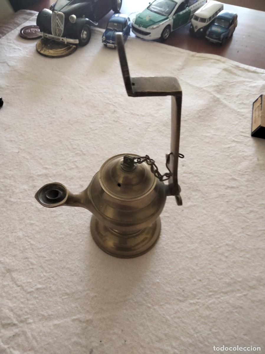 Vintage: Lampara de aceite o lucerna - Foto 2