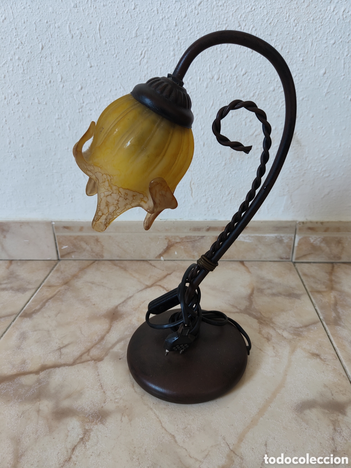 Vintage: Lampara de mesa vintage - Foto 3