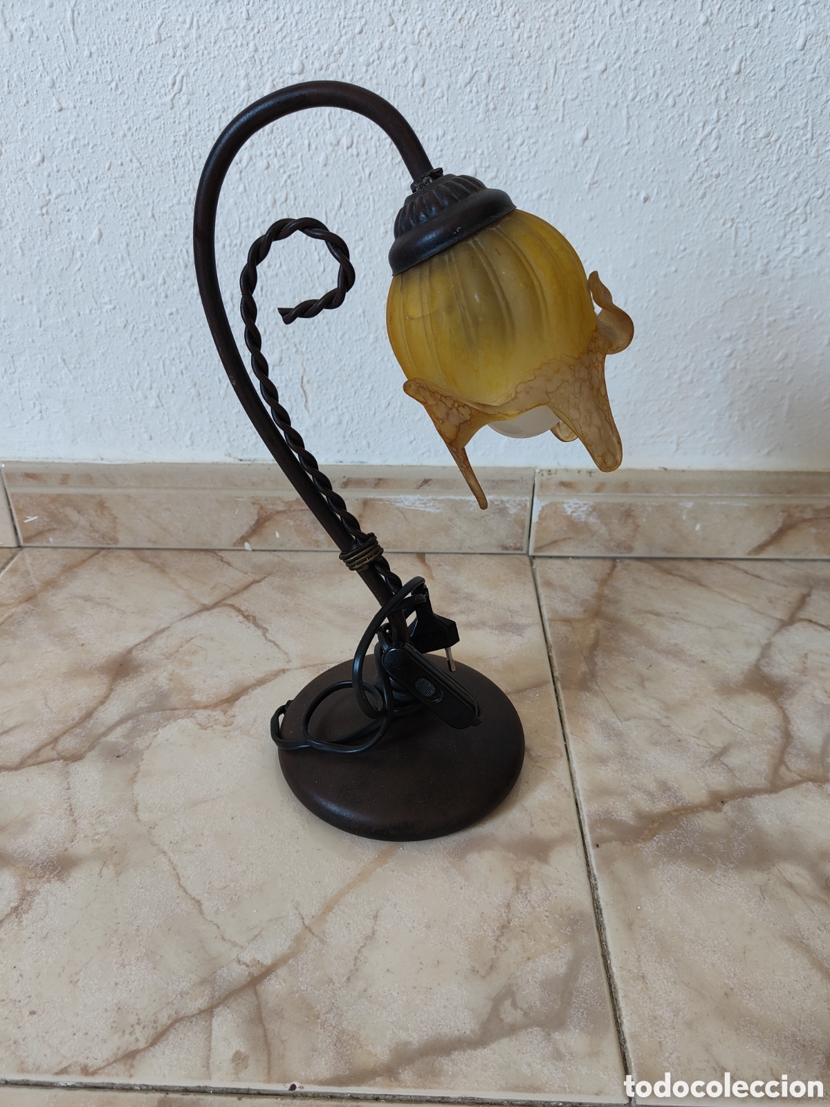 Vintage: Lampara de mesa vintage - Foto 1