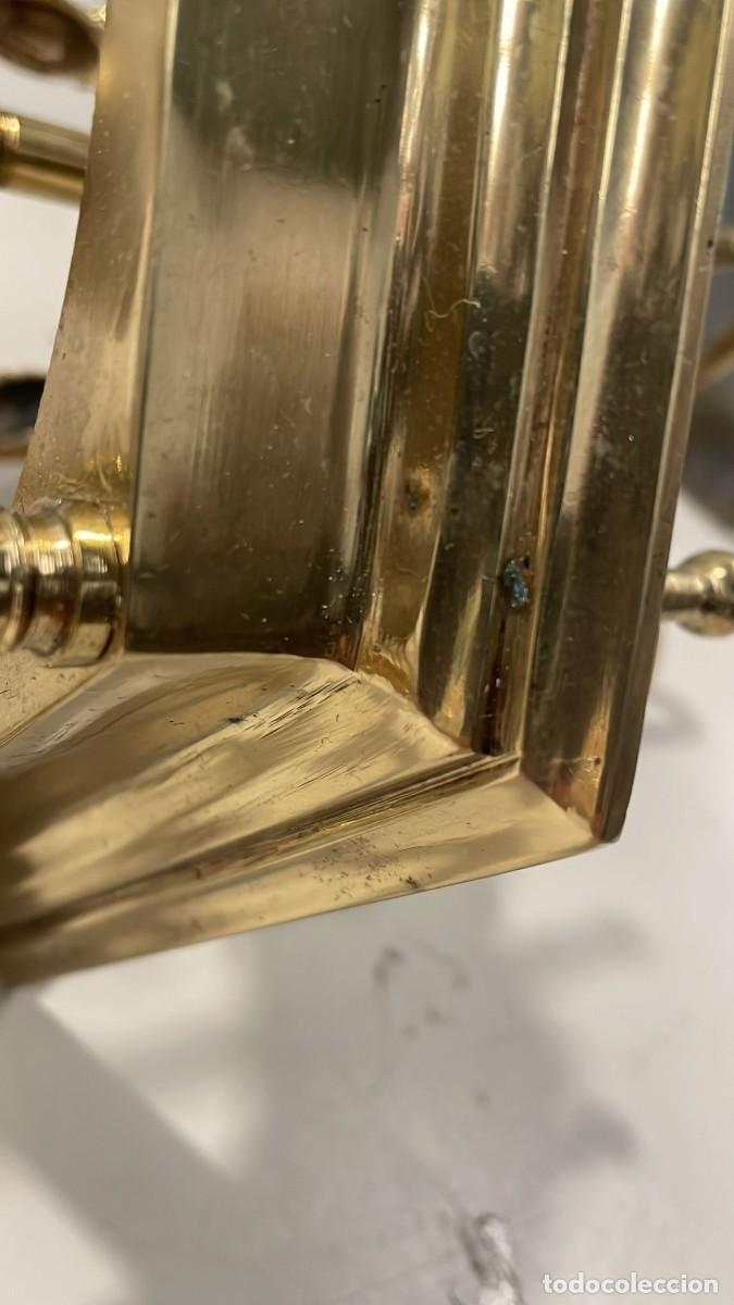 Vintage: Lampara colgante de bronce vintage - Foto 3