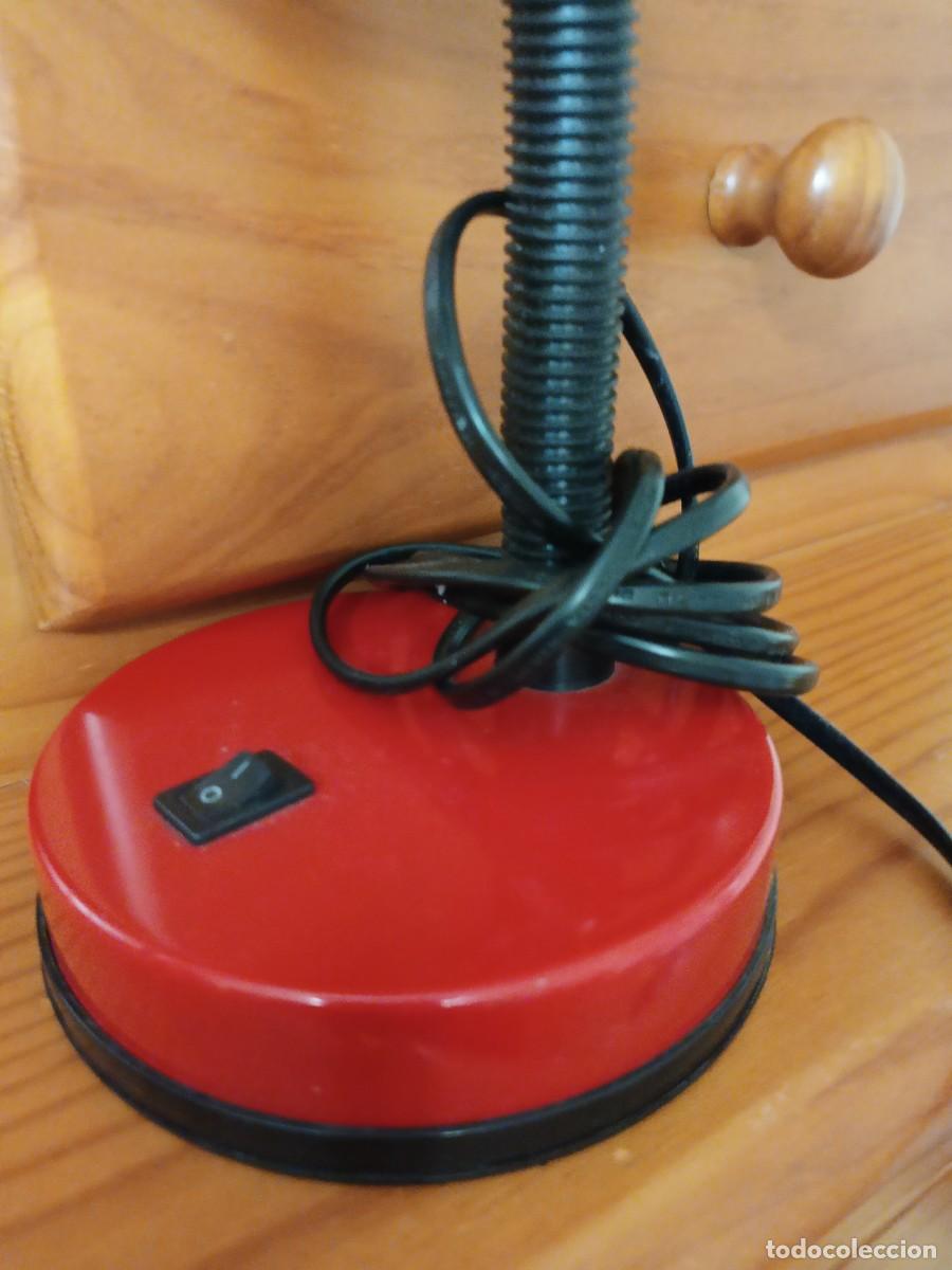 Vintage: FLexo vintage rojo de sobremesa - Foto 4