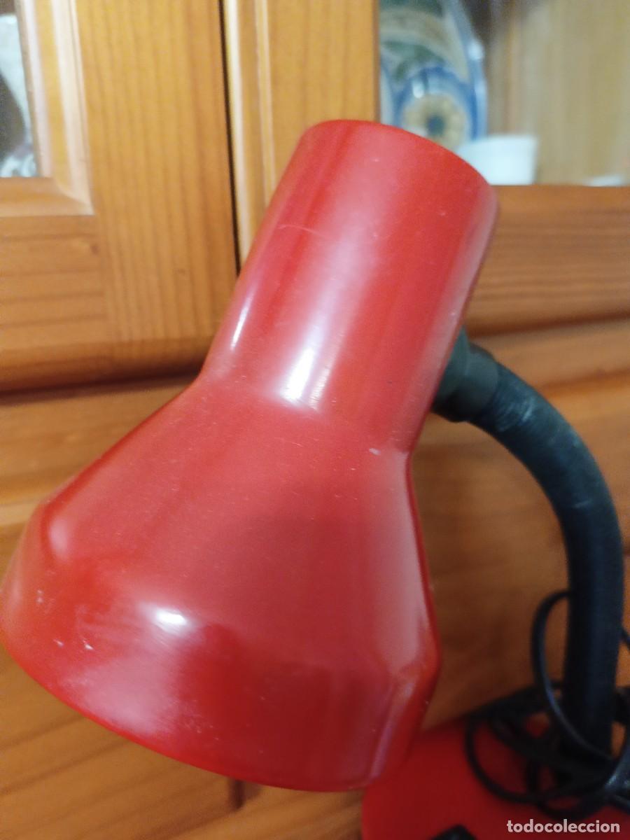 Vintage: FLexo vintage rojo de sobremesa - Foto 5