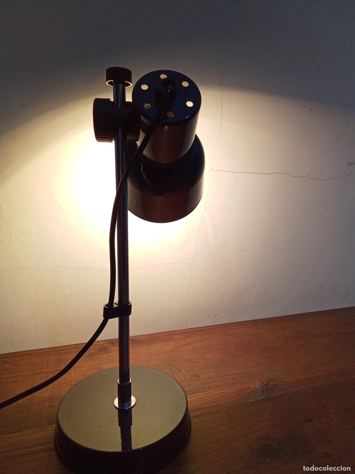 Vintage: FLEXO DE MESA REGULABLE EN ALTURA - Foto 9