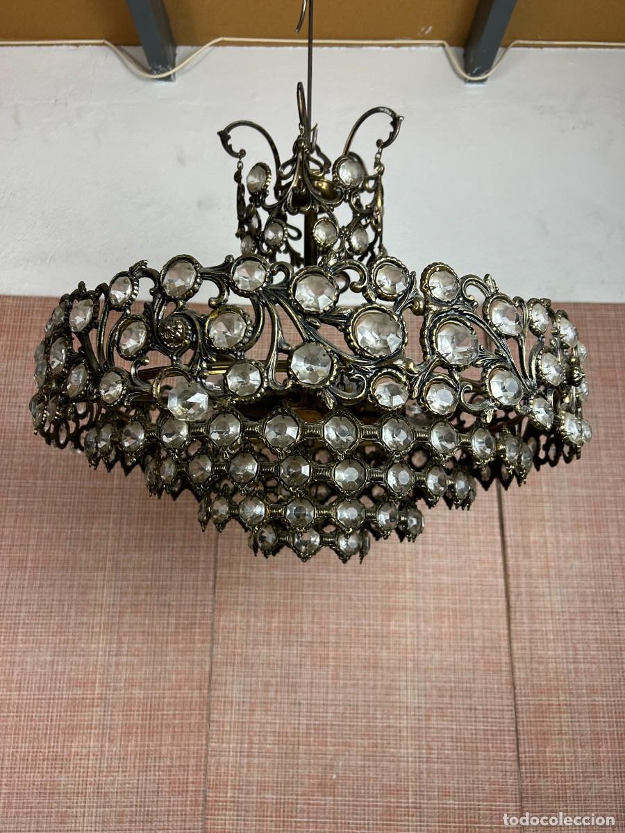 Vintage: L&aacute;mpara de techo corona - Foto 2