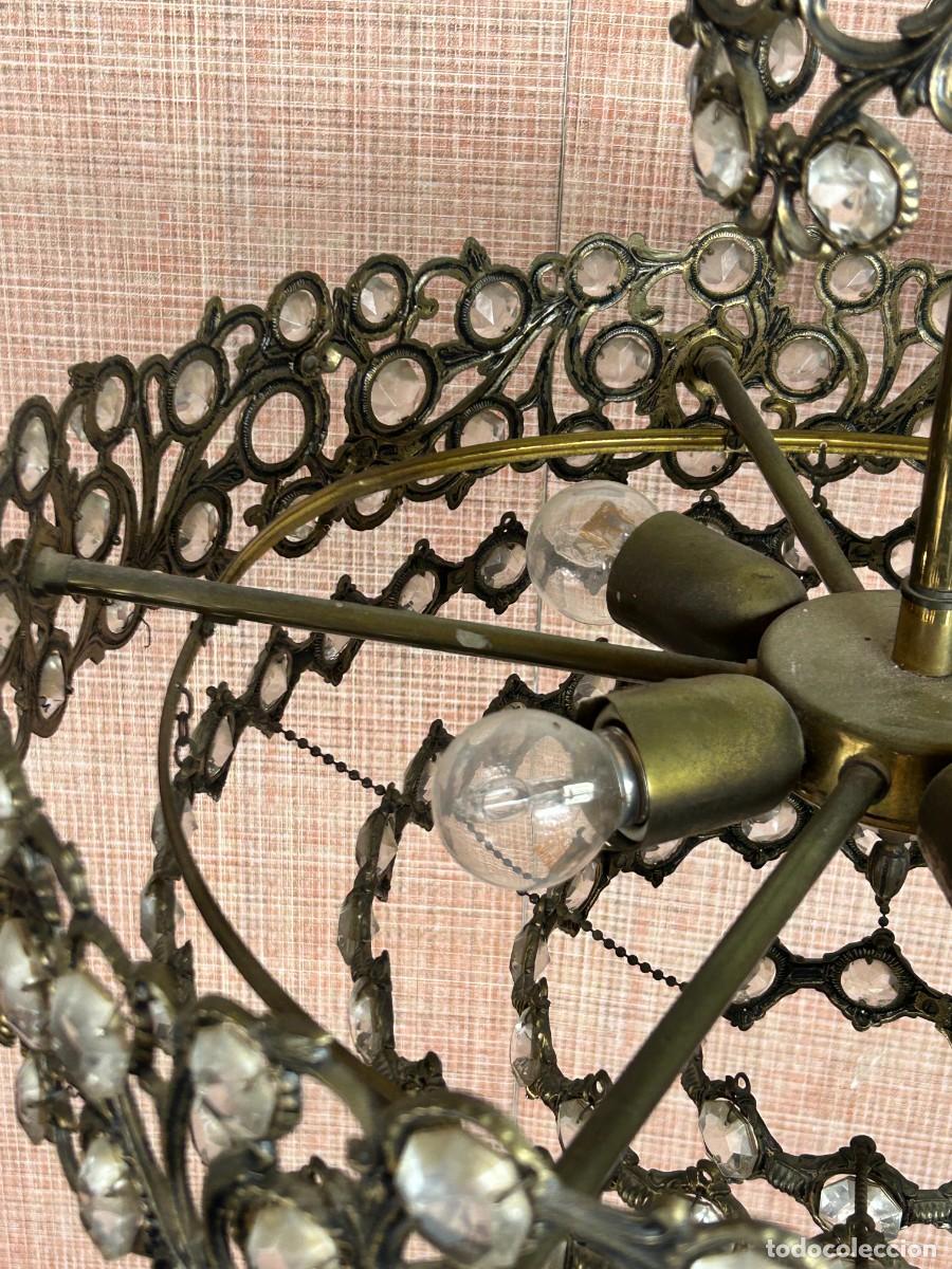 Vintage: L&aacute;mpara de techo corona - Foto 6