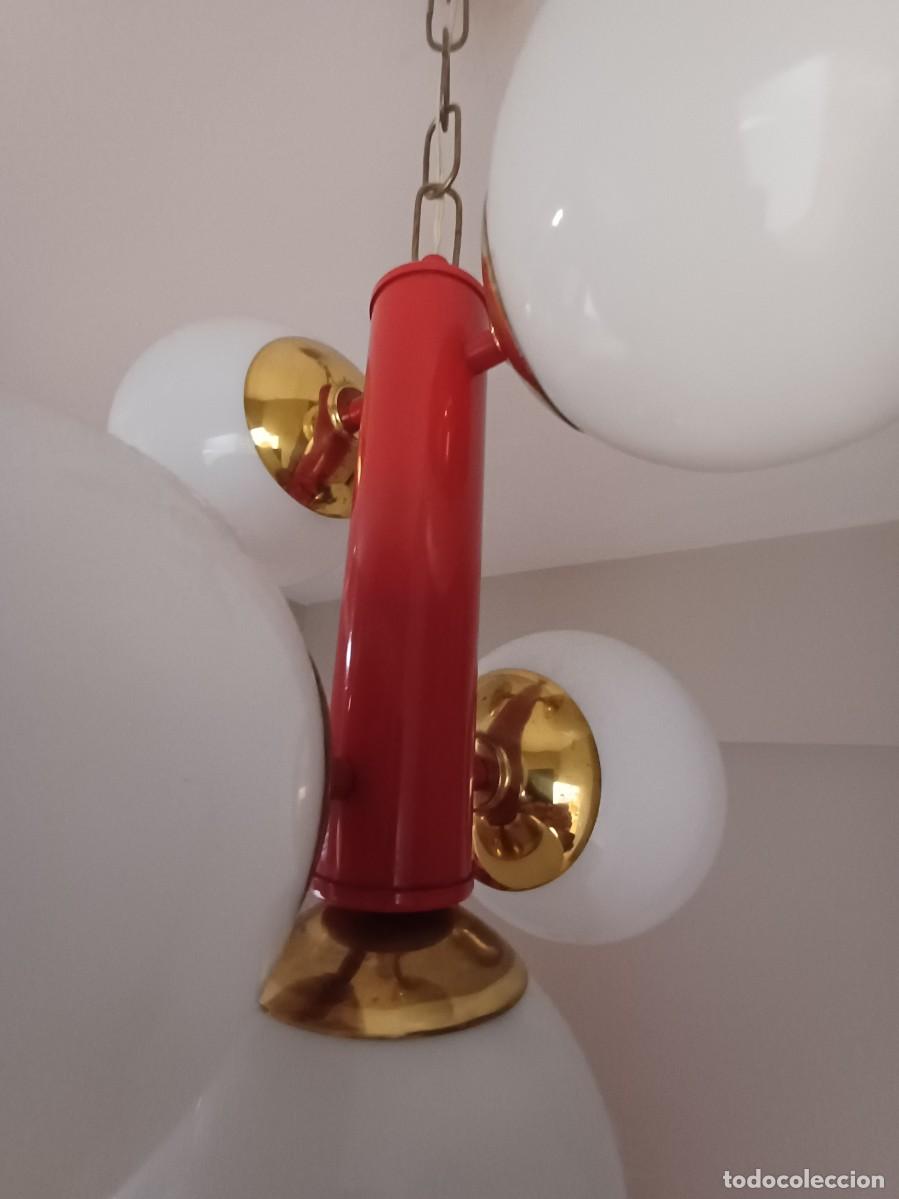 Vintage: L&aacute;mpara de techo estilo Space Age - Foto 3