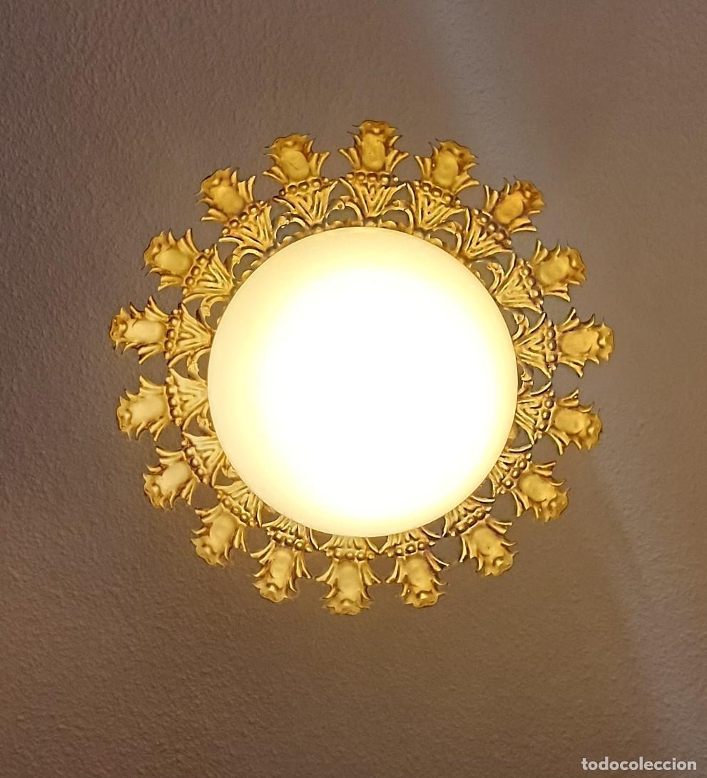 Vintage: L&aacute;mpara de techo Sol - Foto 7