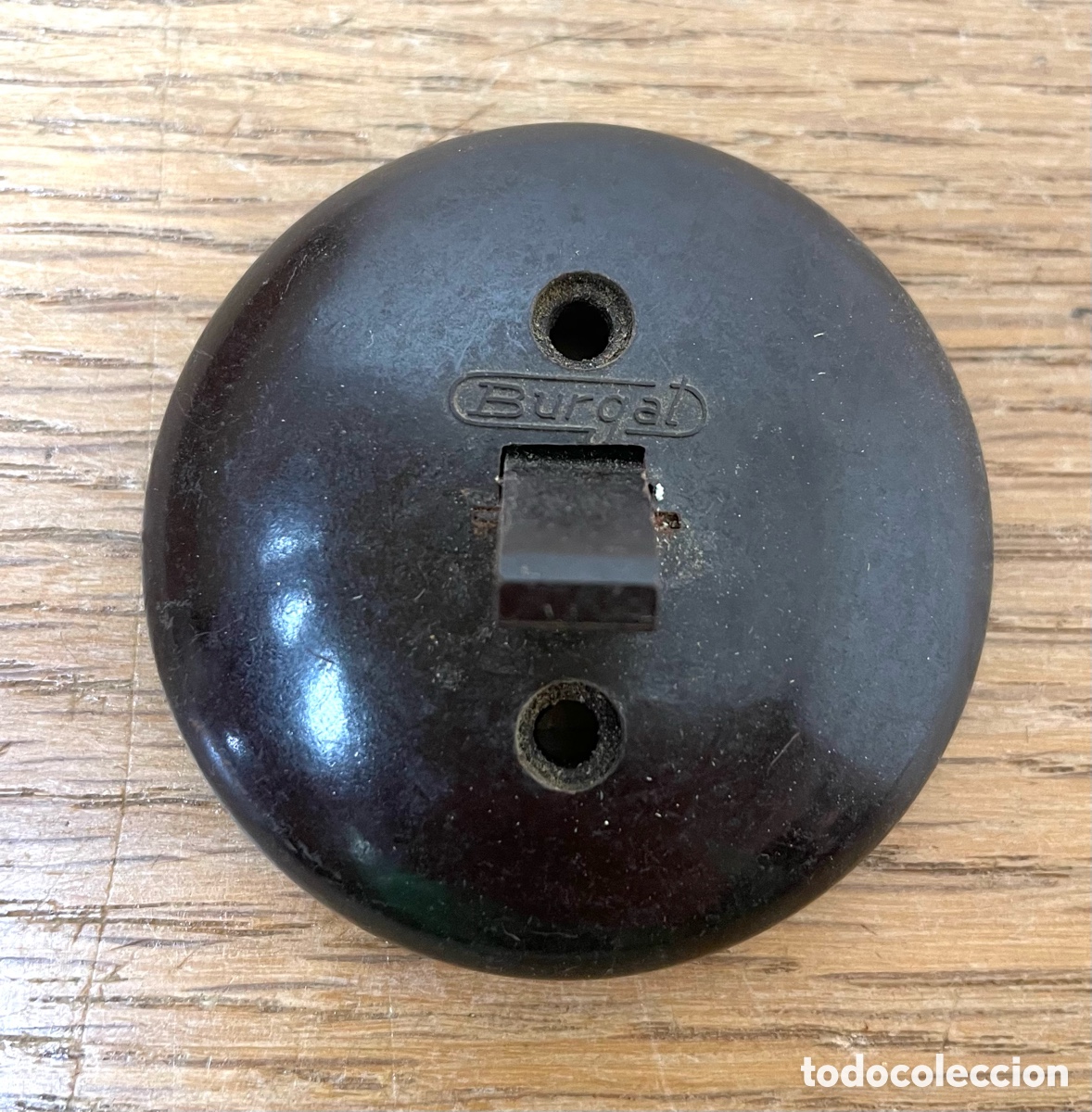 Vintage: Lote de 6 interruptores de baquelita - Foto 3