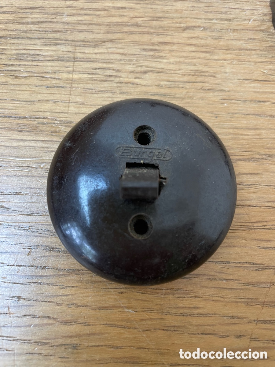 Vintage: Lote de 6 interruptores de baquelita - Foto 4