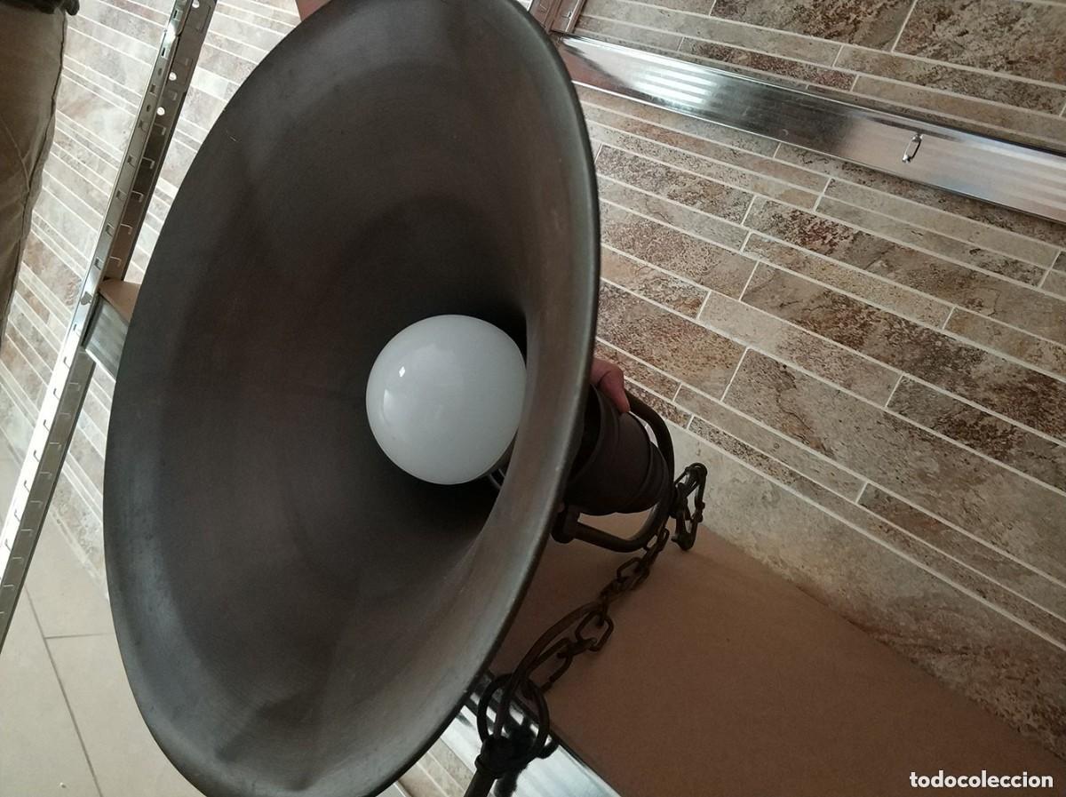 Vintage: Espectacular Lampara rustica metal - Foto 2