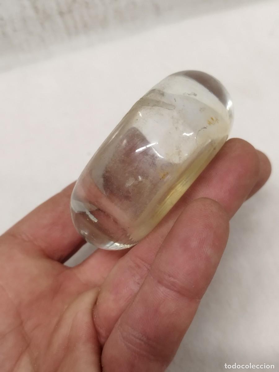 Vintage: Portavelas de cristal. - Foto 3
