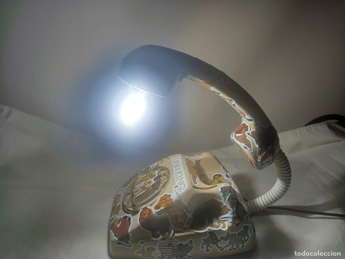 Vintage: l&aacute;mpara telefono vintage