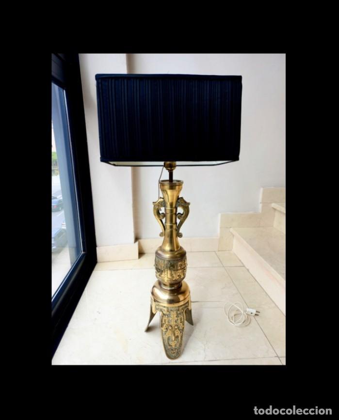 Vintage: L&aacute;mpara James Mont Hollywood Regency - Foto 1