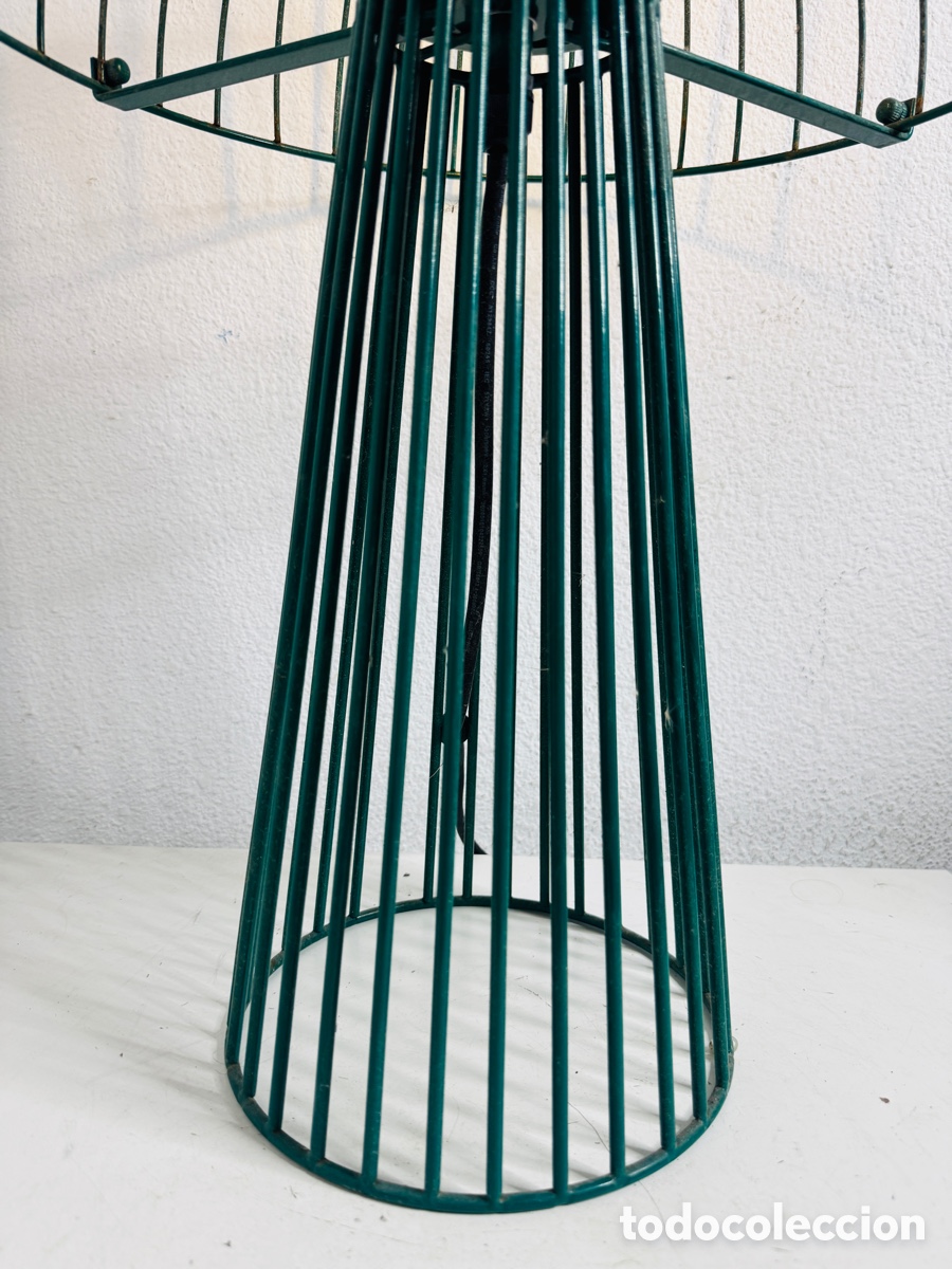 Vintage: L&aacute;mpara Seta Metal 56 cm - Foto 5