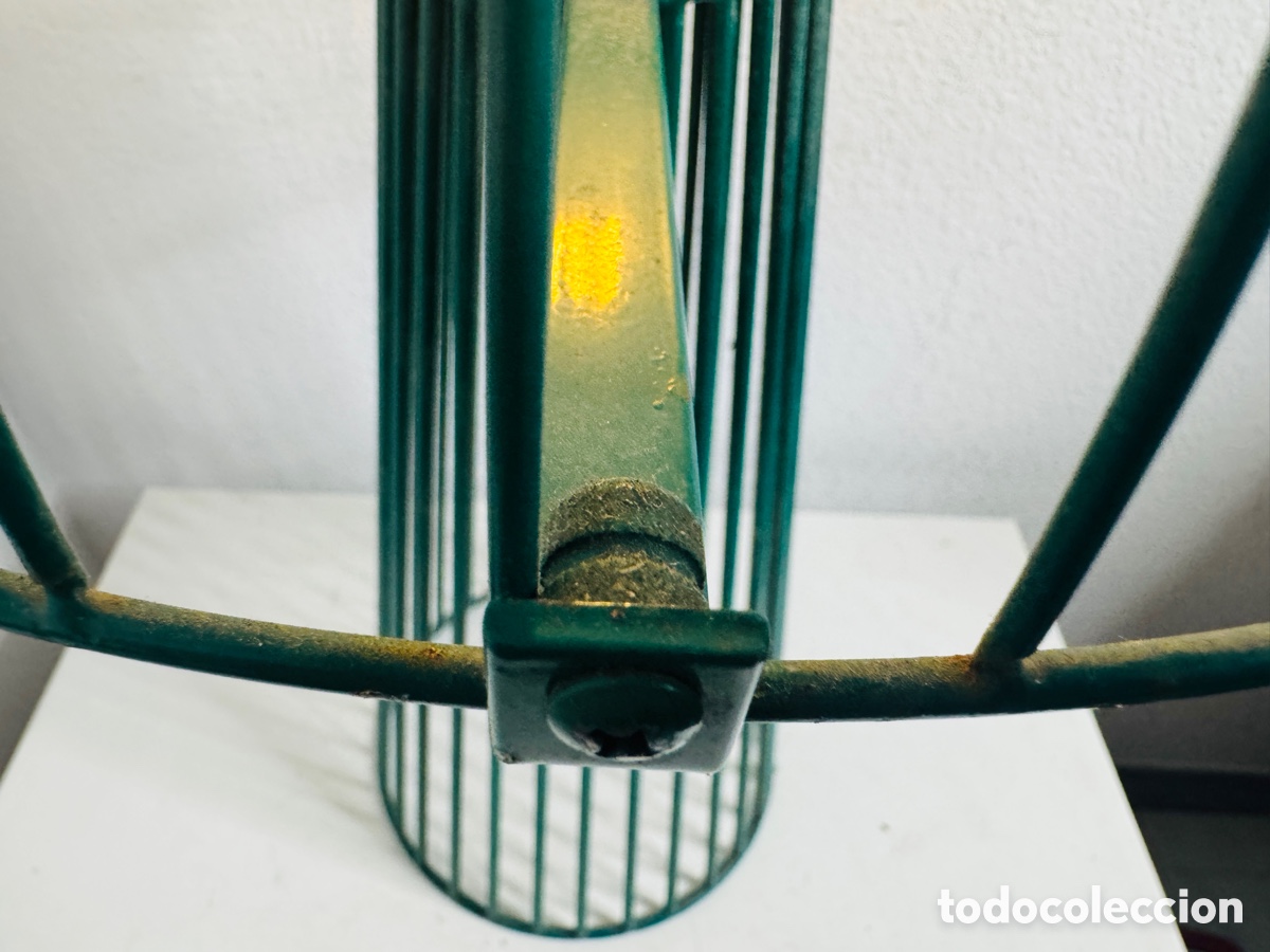 Vintage: L&aacute;mpara Seta Metal 56 cm - Foto 11