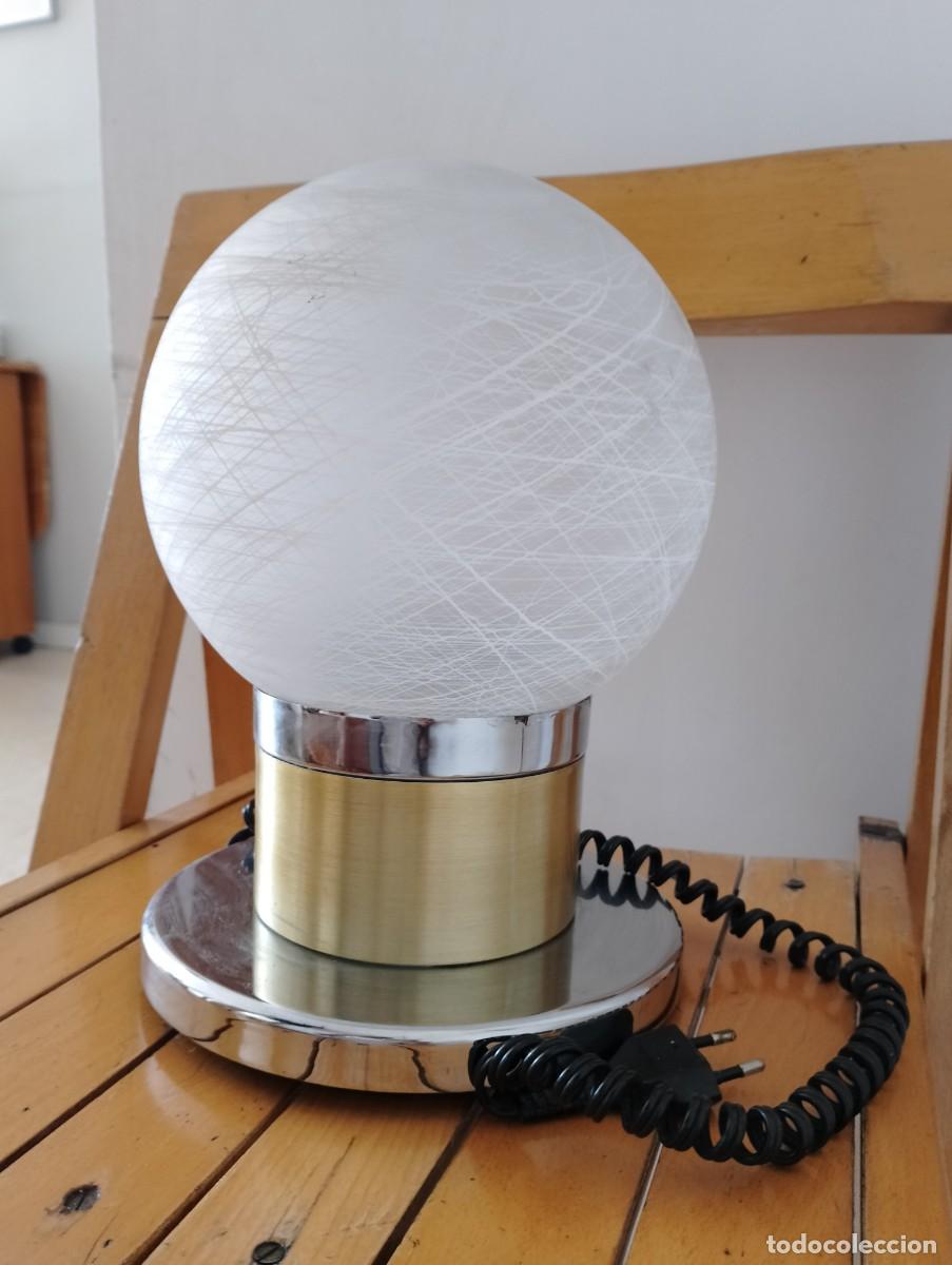 Vintage: 2 l&aacute;mparas vintage space age - Foto 13