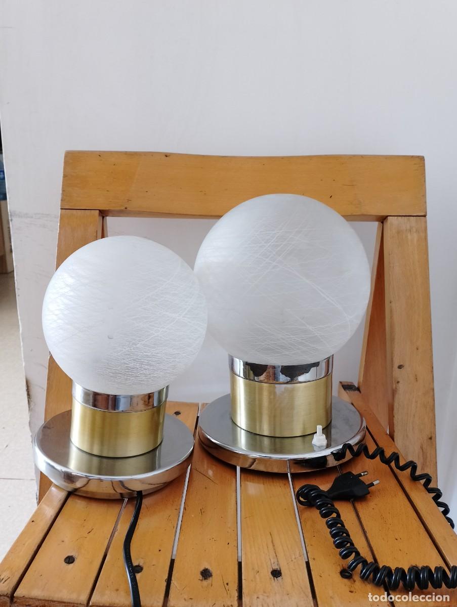 Vintage: 2 l&aacute;mparas vintage space age - Foto 21