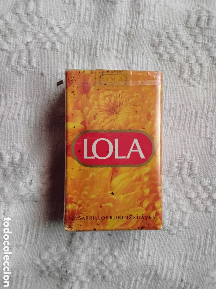 Vintage: PAQUETE DE TABACO LOLA PRECINTADO