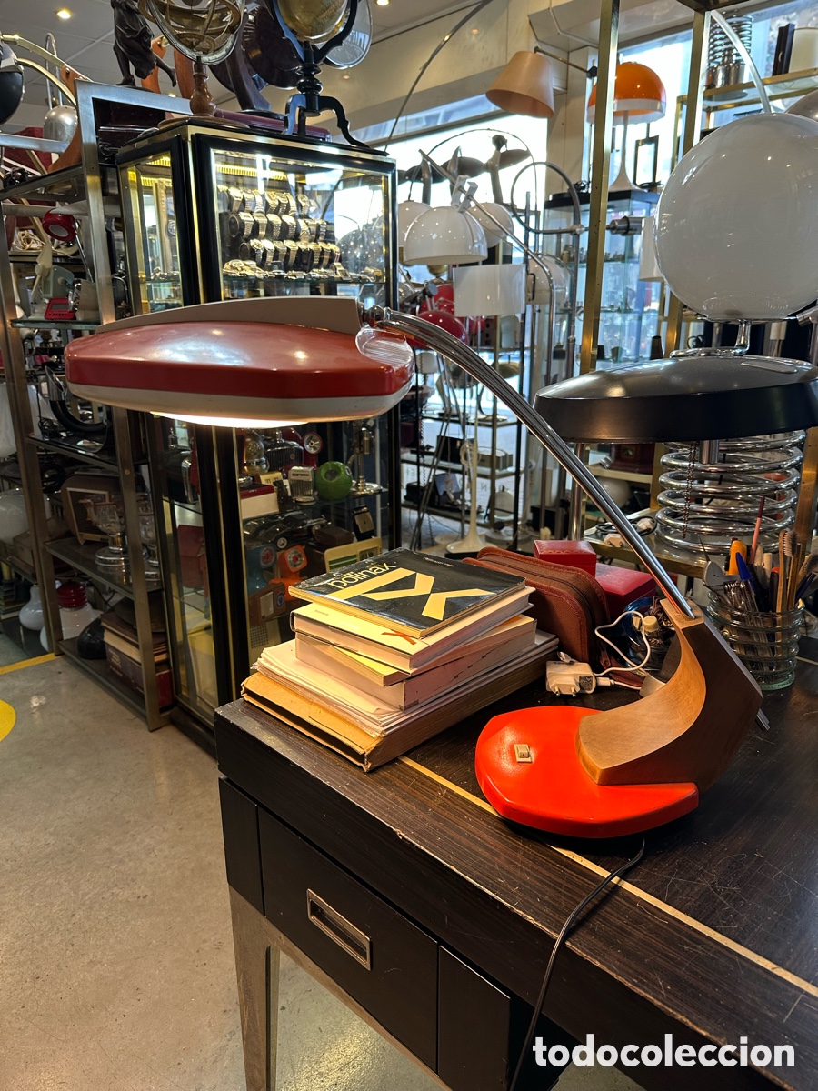 Vintage: LAMPARA DE MESA FASE MODELO FALUX DISE&Ntilde;O DE LUIS PEREZ DE LA OLIVA Y PEDRO MARTIN DEL A&Ntilde;O 1972