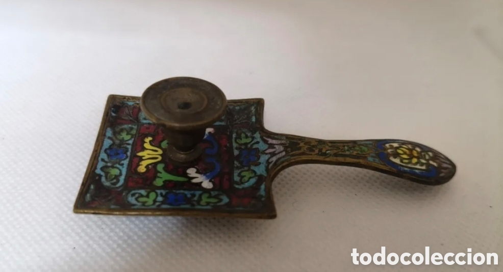 Vintage: Palmatoria Cloisson&eacute; de peque&ntilde;as dimensiones - Foto 3