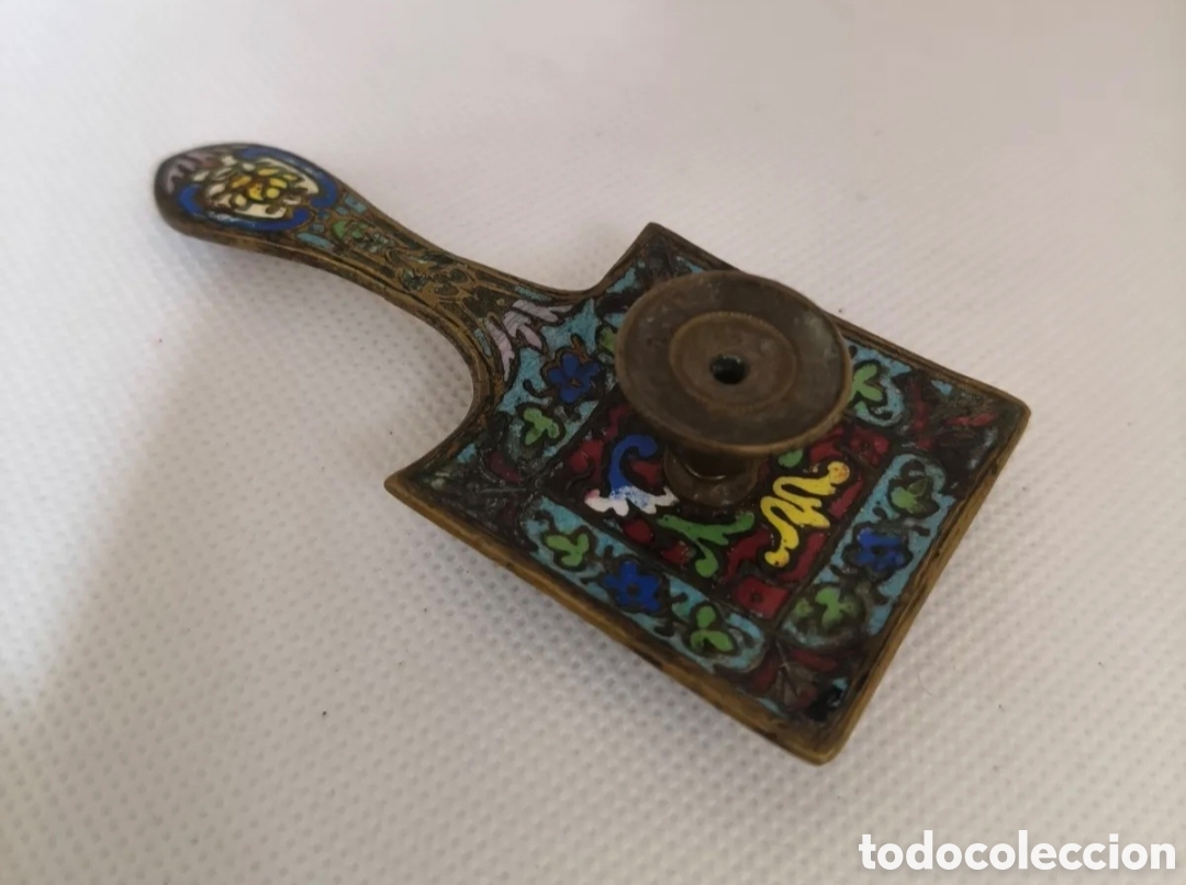 Vintage: Palmatoria Cloisson&eacute; de peque&ntilde;as dimensiones - Foto 1