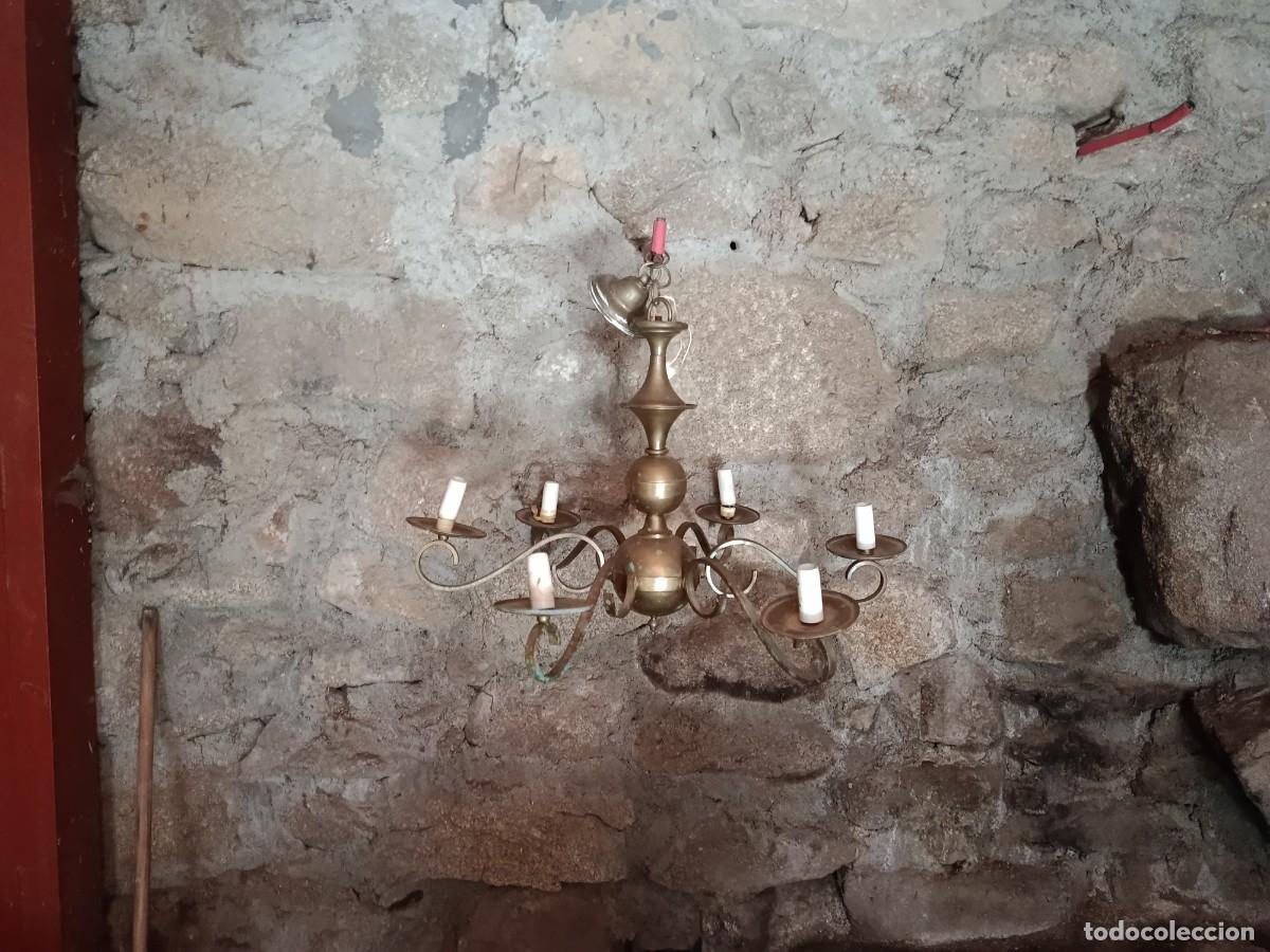 Vintage: lampara de los a&ntilde;os 60 - Foto 4