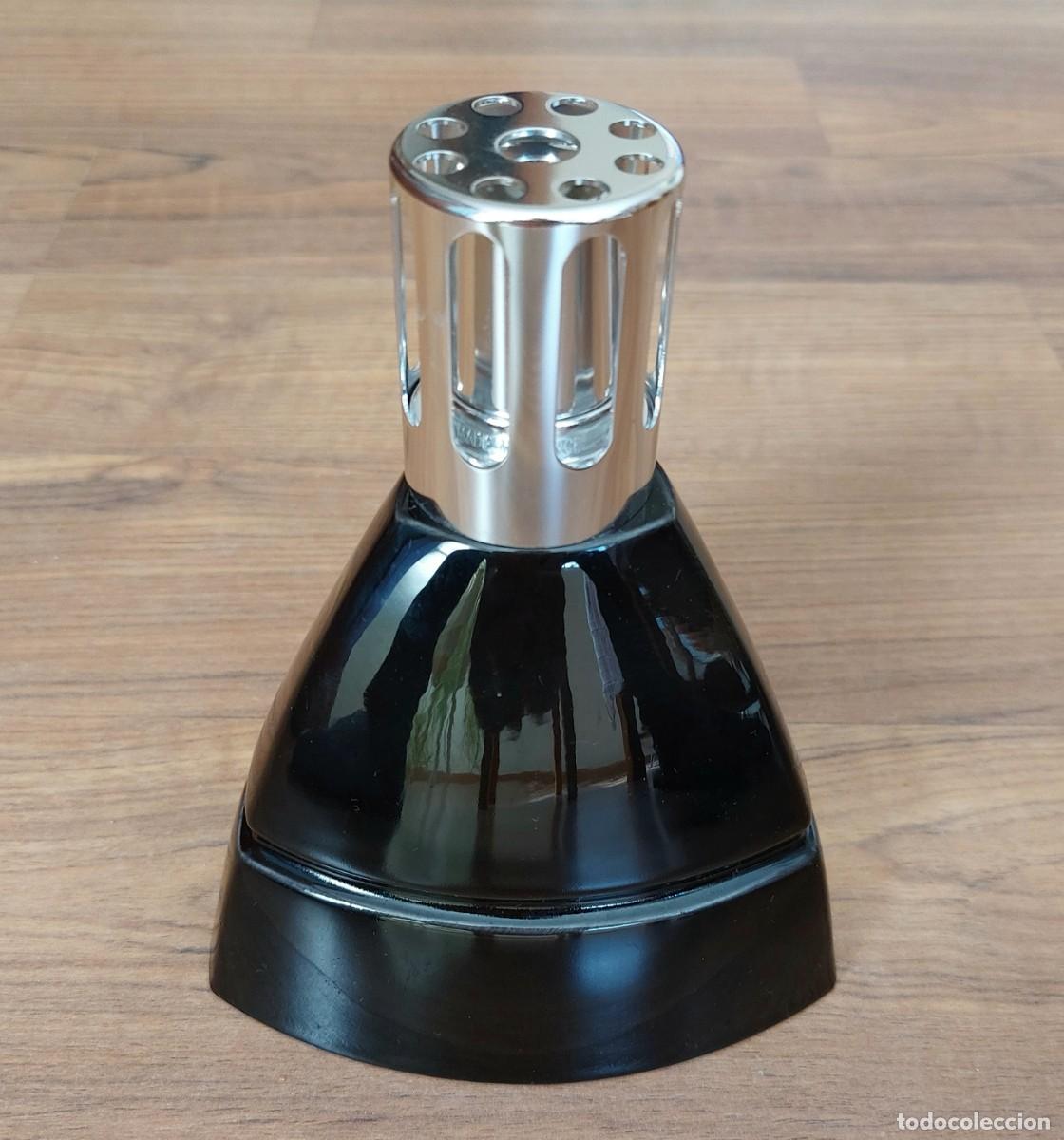 Vintage: # LAMPARA BERGER VINTAGE NEGRA Y PLATEADA