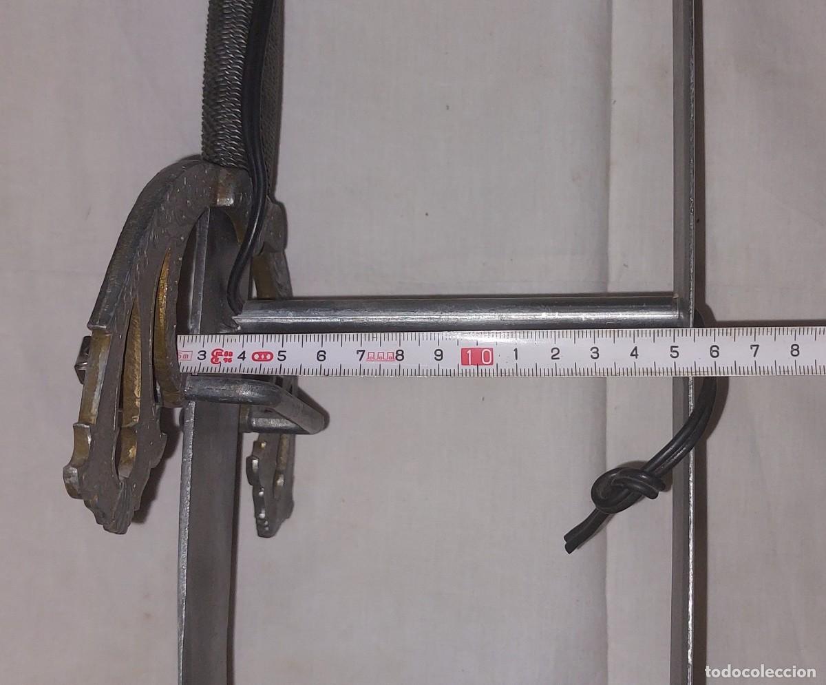 Vintage: Aplique de pared con forma de espada - Foto 4