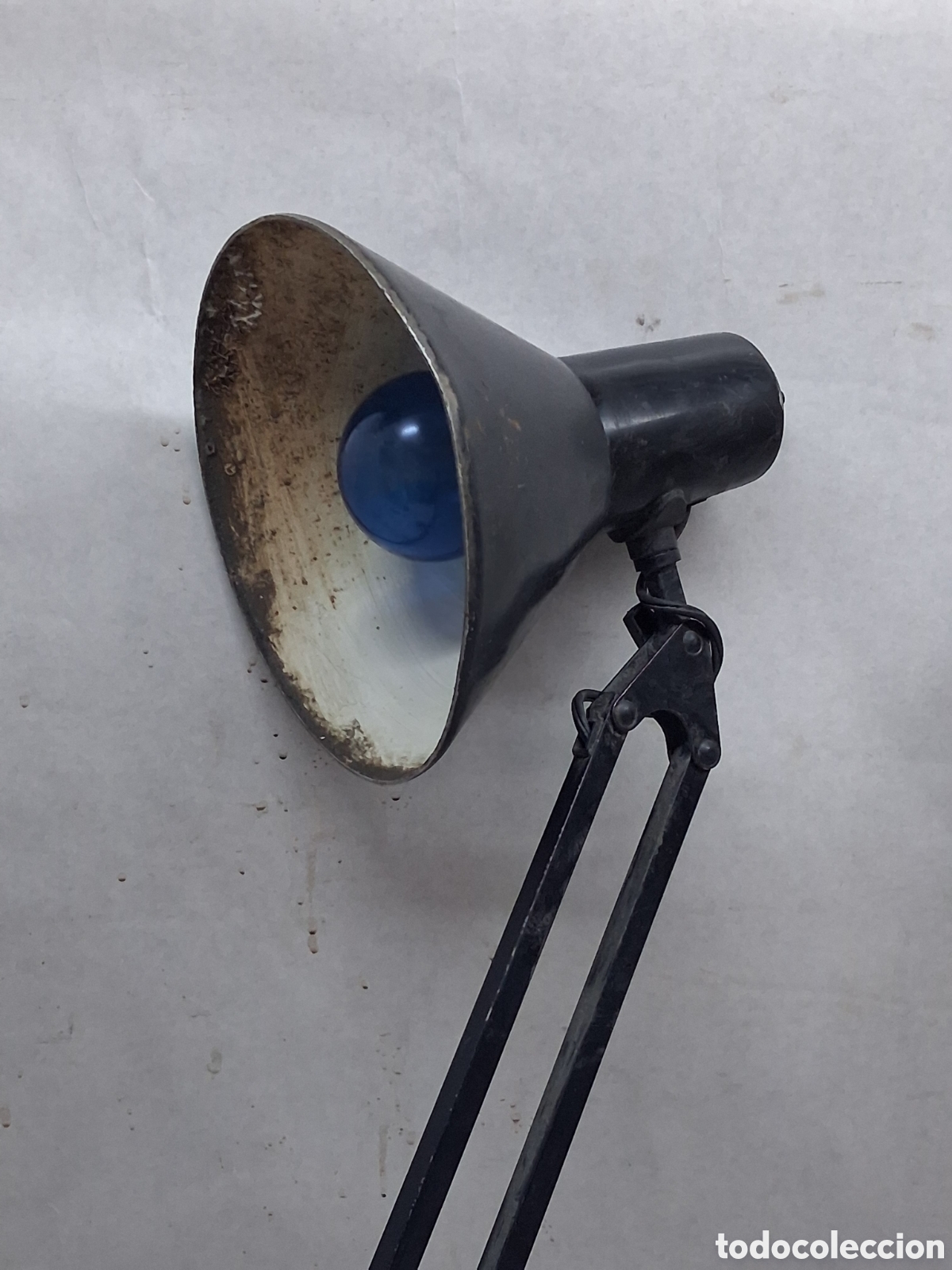 Vintage: 2 l&aacute;mparas flexo funcionando - Foto 5