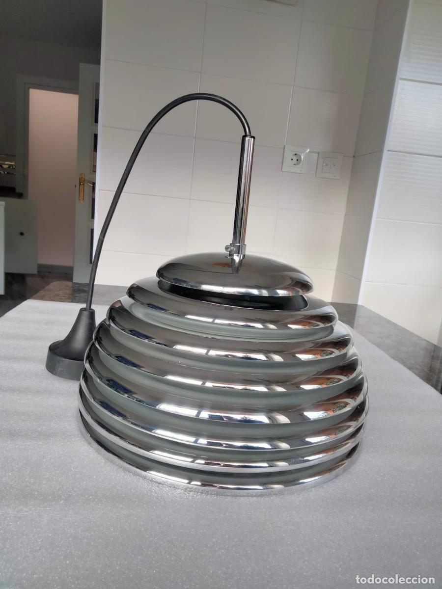 Vintage: L&aacute;mpara de techo vintage, modelo Saturno