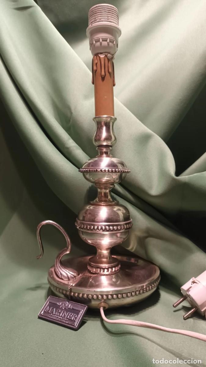 Vintage: MARINER-CASA FUNDADA 1893. PIE DE L&Aacute;MPARA DE SOBREMESA MARCA MARINER.