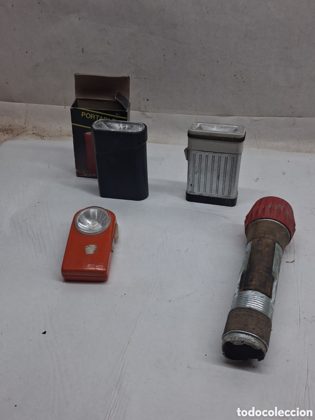 Vintage: Lote cuatro linternas