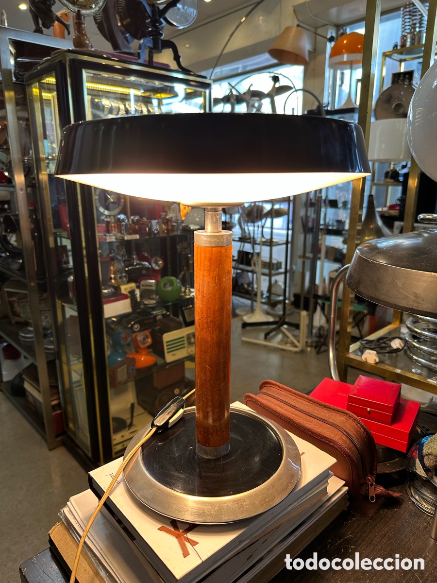 Vintage: LAMPARA DE MESA FASE MODELO GRECIA DISE&Ntilde;O DE LUIS PEREZ DE LA OLIVA DEL A&Ntilde;O 1967