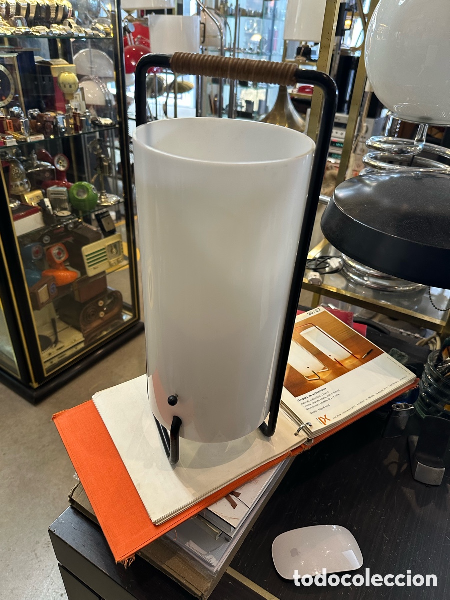 Vintage: LAMPARA DE MESA TRAMO MODELO ASA DISE&Ntilde;O DE MIGUEL MILA DEL A&Ntilde;O 1961